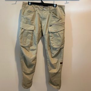 G-Star Tan Cargo Pants for Men